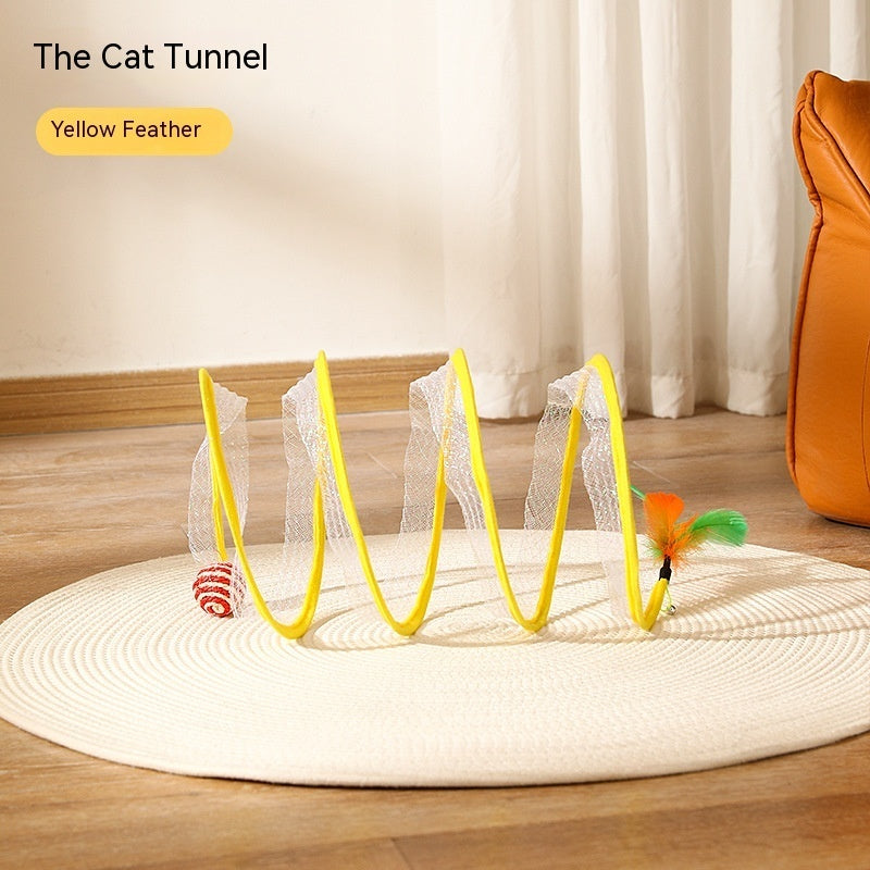 Cat Spiral Tunnel Toy--SALE🏷️